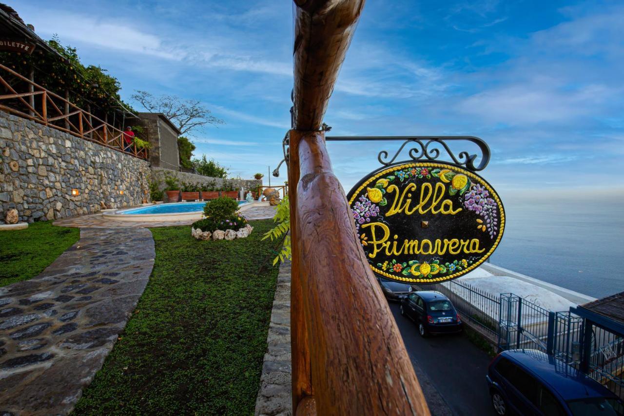 Villa Primavera Фуроре Экстерьер фото
